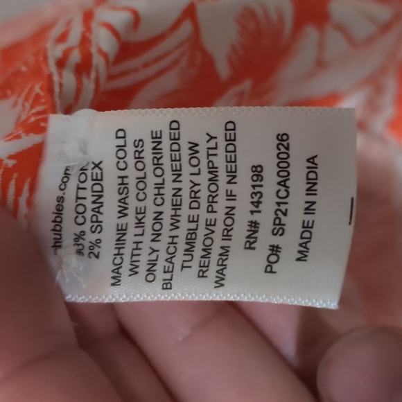 Chubbies Button Down - Large - Stretch Cotton - Picture 4 of 4